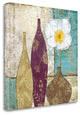"Le Pavot Blanc" By Keith Mallett, Giclee Print on Gallery Wrap Canvas