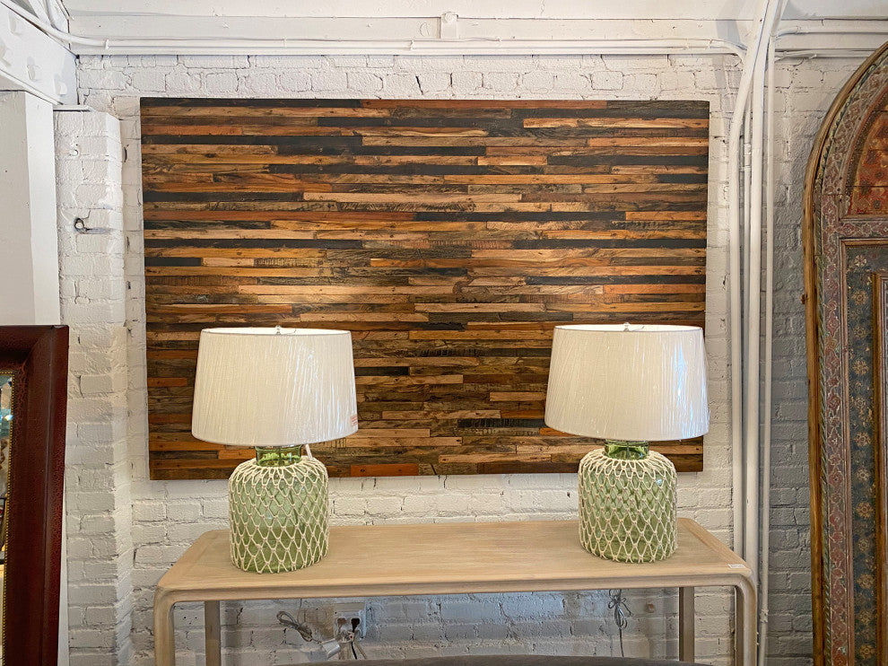 Reclaimed Boat Wood Panel