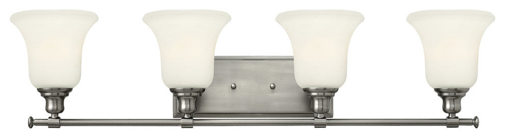 Hinkley Colette Bath 4-Light Vanity, Brushed Nickel