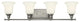 Hinkley Colette Bath 4-Light Vanity, Brushed Nickel
