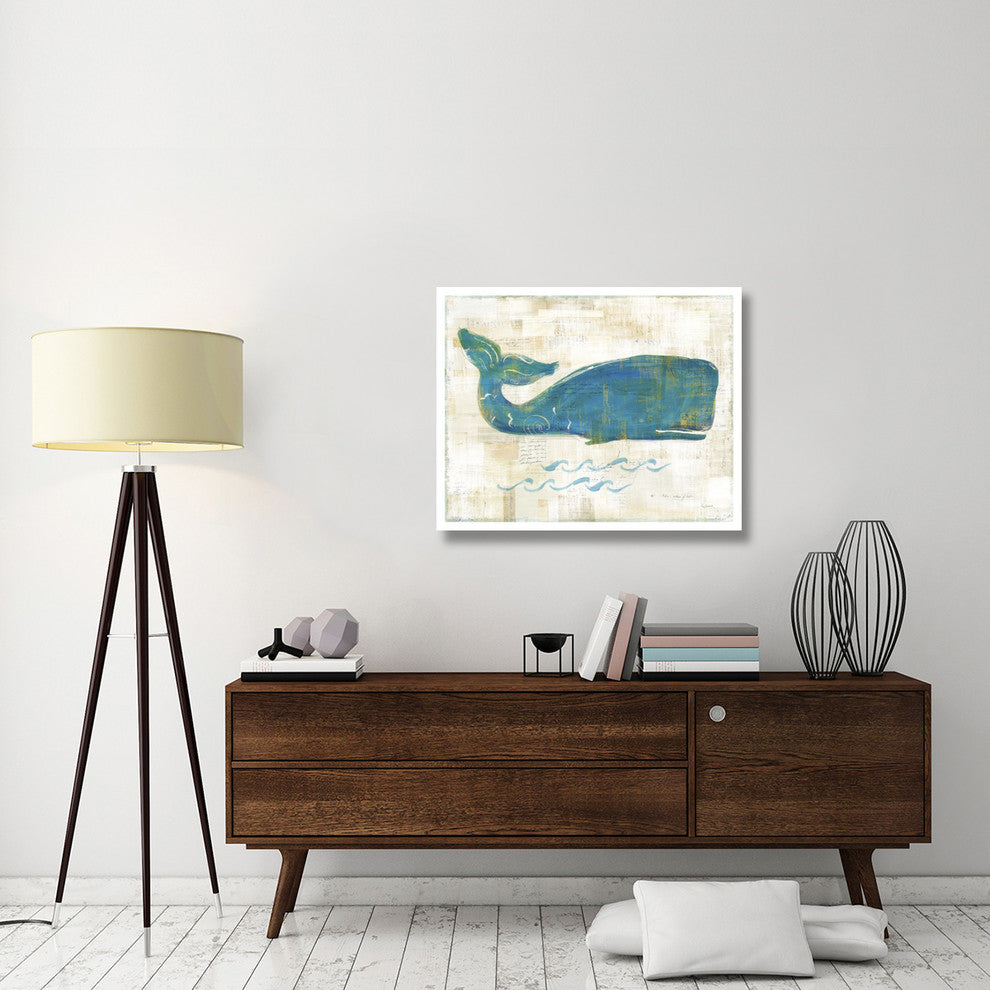 "On the Waves I" Digital Paper Print by Sue Schlabach, 37"x30"