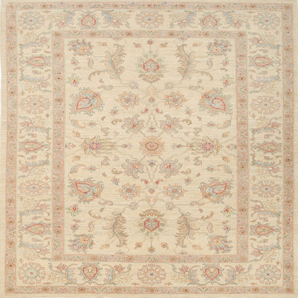 Ahgly Company Indoor Square Traditional Area Rugs, 5' Square