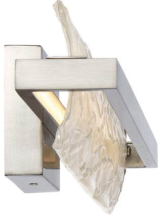 Quoizel PCGL8522 Glacial 1 Light 22" Bathroom Vanity Light - Brushed Nickel