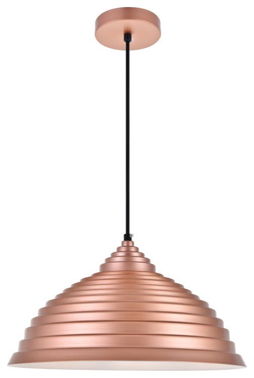 Courtney 1-Light Honey Gold Pendant