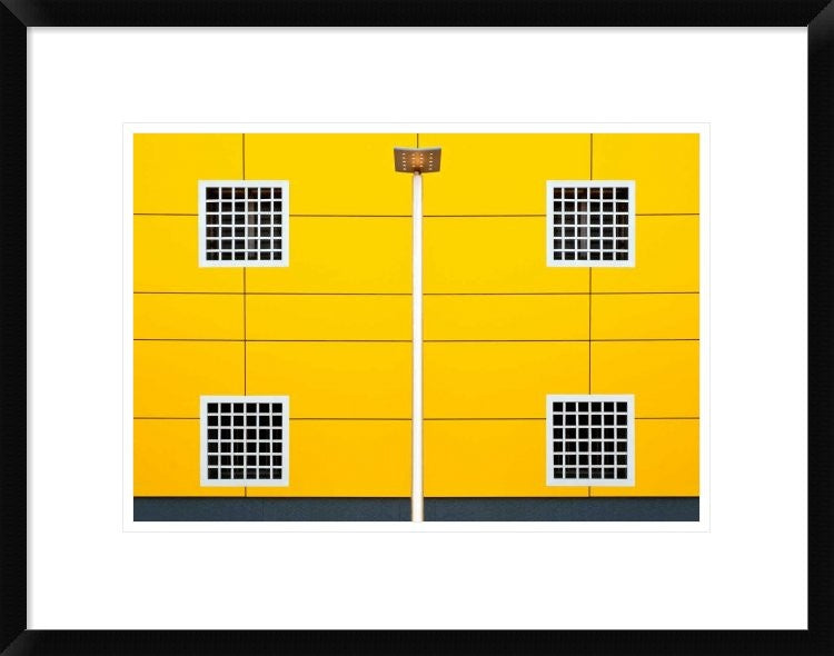 "Four Square" Framed Digital Print by Linda Wride, 24"x19"