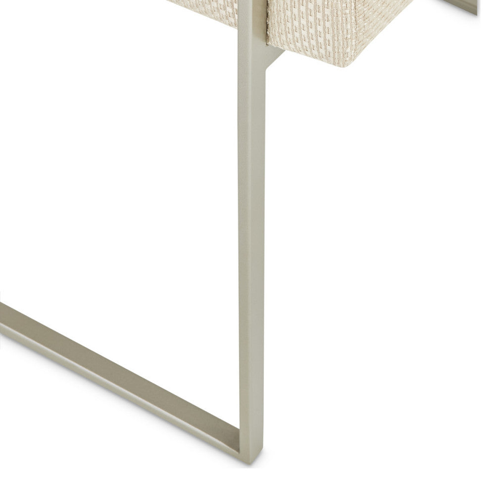 Laguna Ridge Arm Chair - Brushed Silver