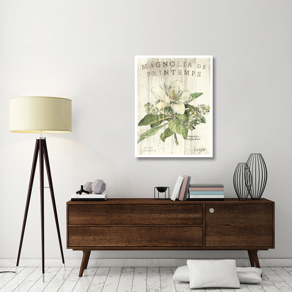 "Magnolia de Printemps" Digital Paper Print by Sue Schlabach, 32"x42"