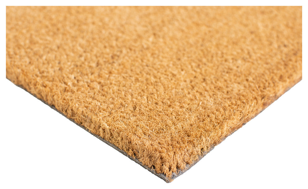 Calloway Mills Rustic Leaf Vine Monogrammed Doormat, 36"x72", Letter K