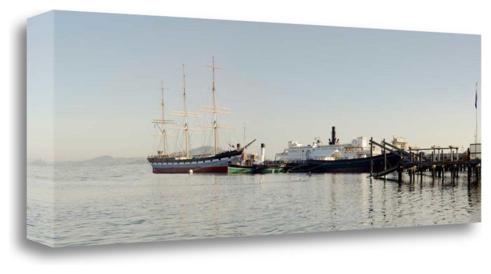 "Bay Pano - 126" By Alan Blaustein, Giclee Print on Gallery Wrap Canvas