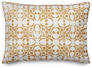 Distressed Copper Pattern 14x20 Spun Poly Pillow