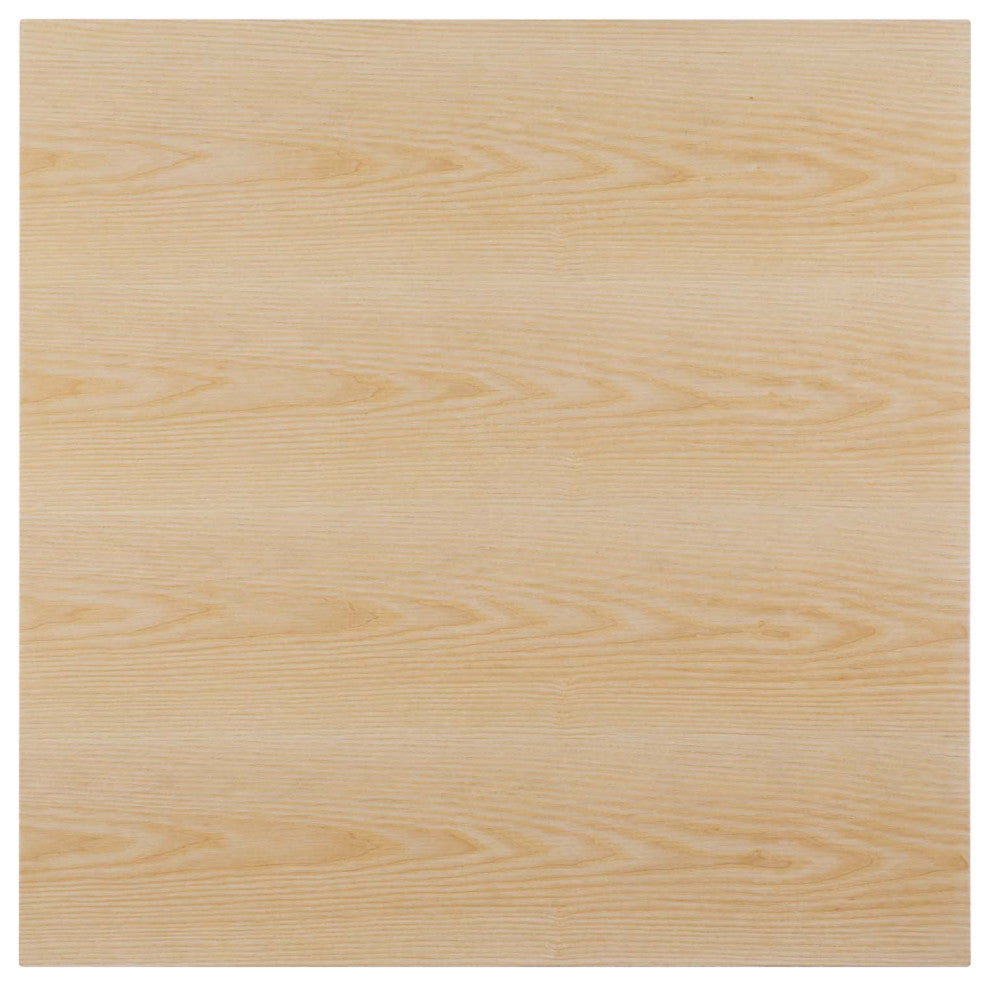 Dining Table, Square, Wood, Rose Gold Brown Natural, Modern, Bistro Restaurant