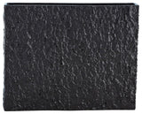 Tree Texture Vase, Matte Black, Wide
