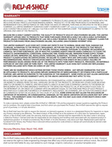 Adjustable Solid Surface Pantry System for Tall Pantry Cabinets, Gray, 19.25"