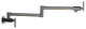 Wellfor Brass Pot Filler Faucet Folding Double Joint Swing Arm