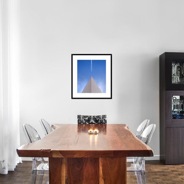 "Up And Down" Framed Digital Print by Nadav Jonas, 27x30"