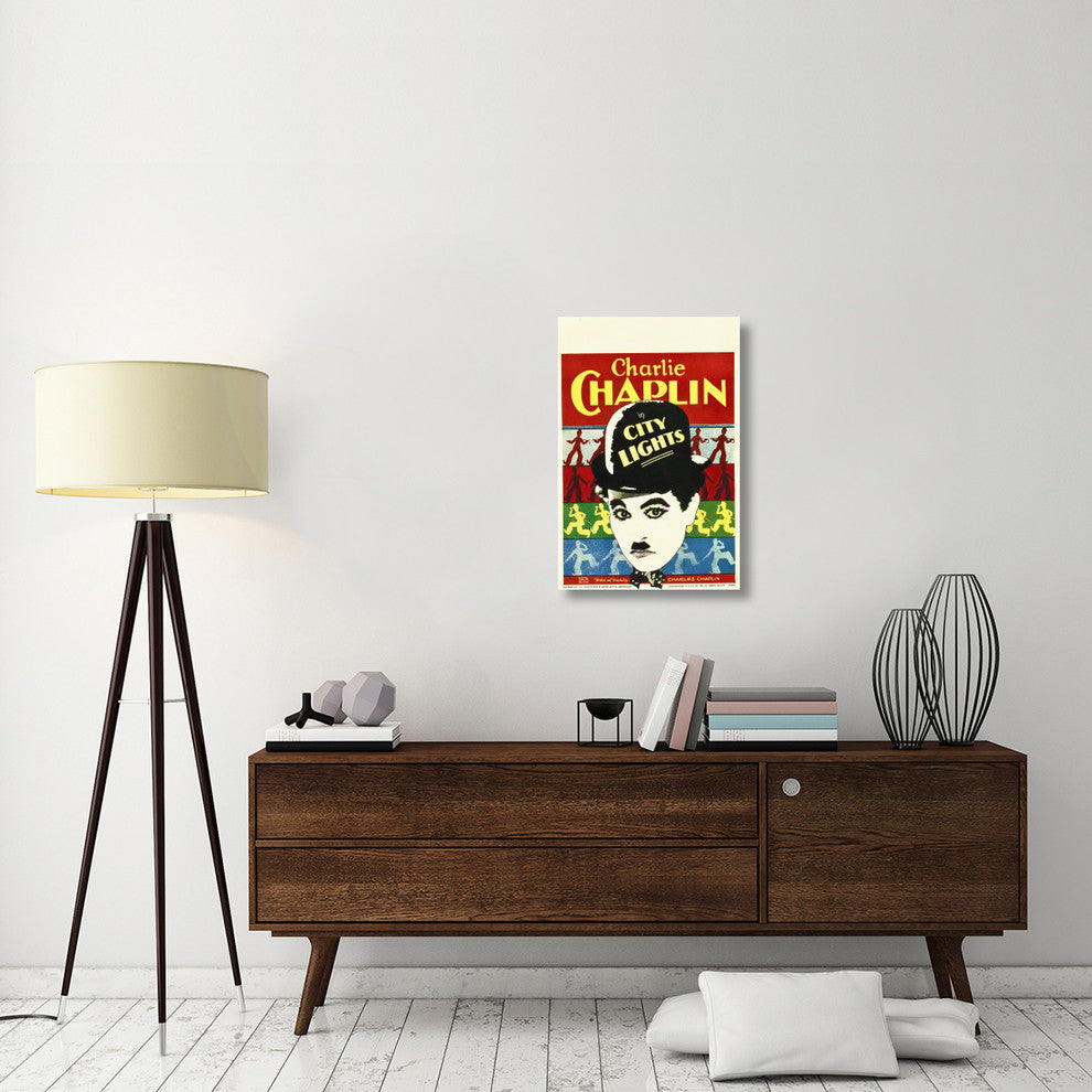 "Charlie Chaplin - City Lights 1931" Canvas by Hollywood Photo Archive, 20x30"