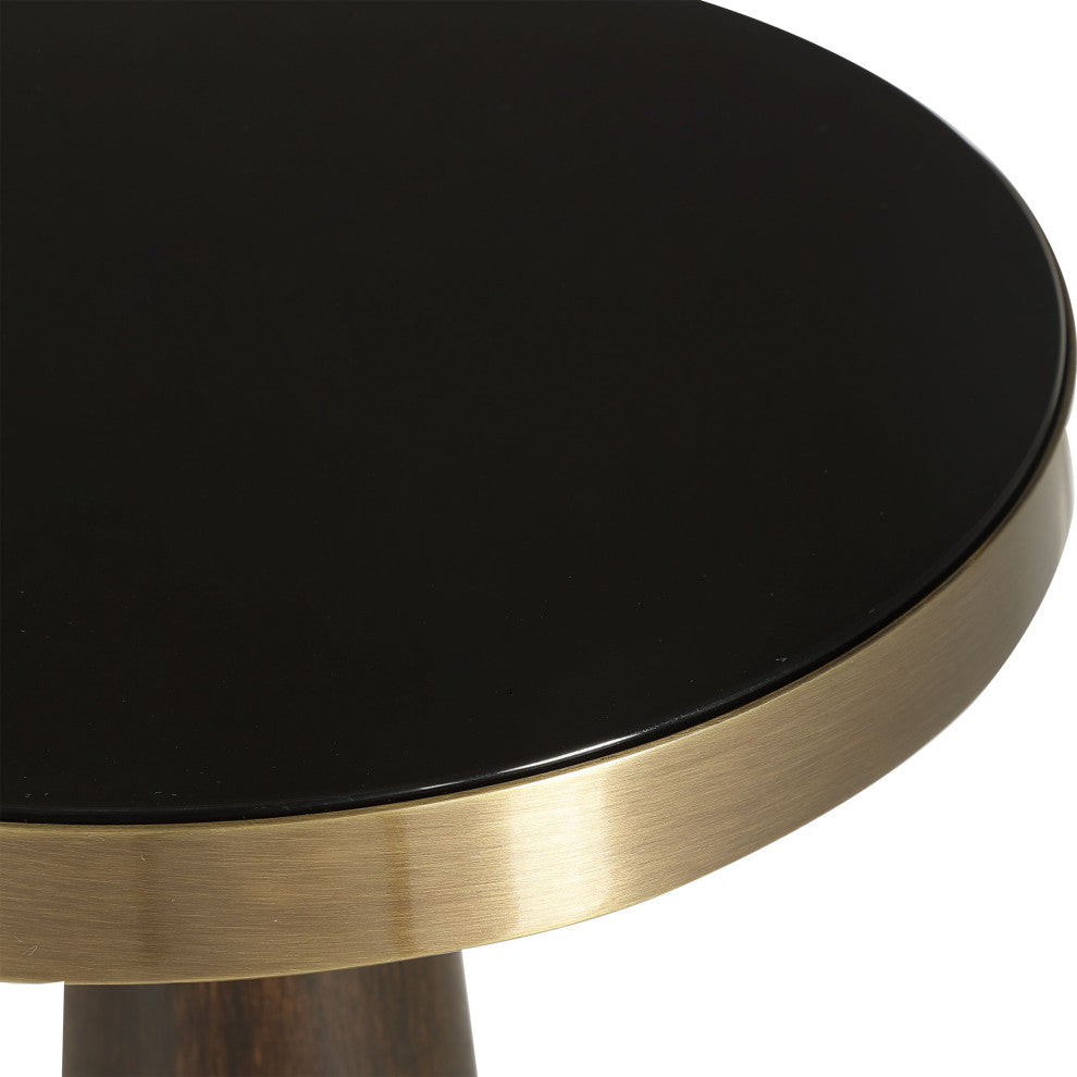 Uttermost Fortier Black Accent table