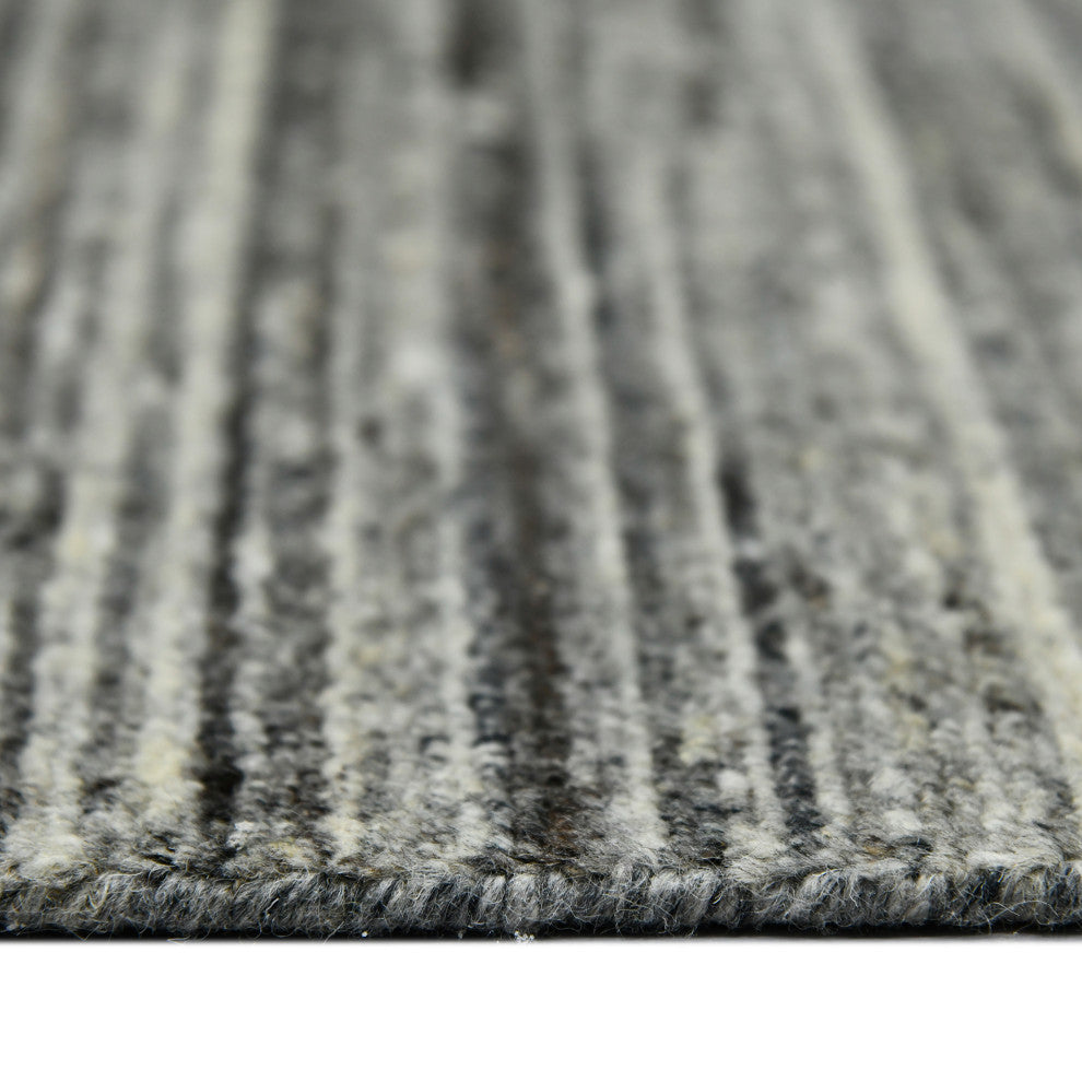 Heaven Lumia Area Rug, Gray, 9' x 12', Striped