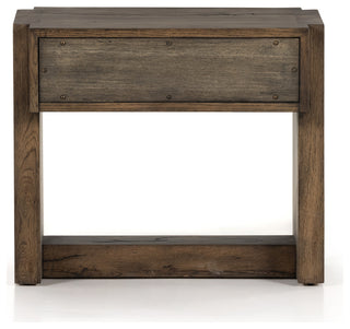 Perrin Nightstand, Rustic Fawn