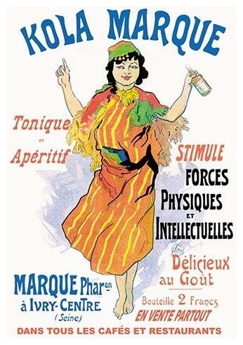 Kola Marque Tonique Et Apertif - Canvas Poster 20" x 30"