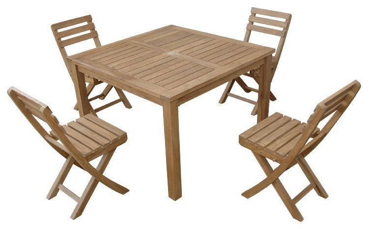 Anderson Teak Set-212 Montage Alabama 5- Pieces Dining Set
