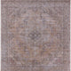 Ahgly Company Indoor Square Mid-Century Modern Area Rugs, 6' Square