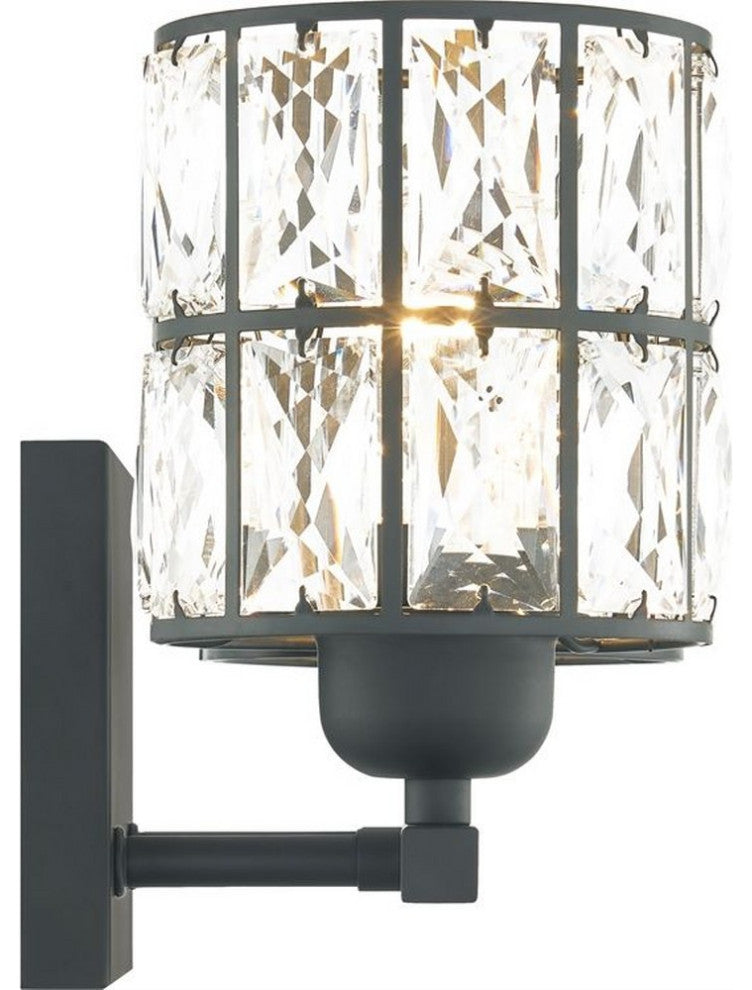 Quoizel GIB8613MBK Two Light Bath, Matte Black Finish