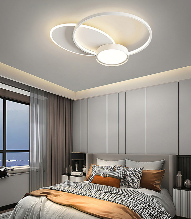 Hasselt | Modern Geometric LED Ceiling Light, Round