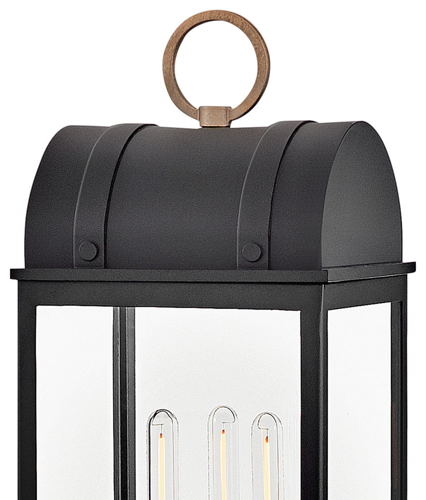 Hinkley Campbell Large Post Lantern, Black