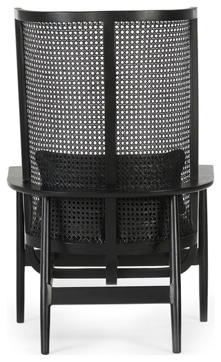Wingman Cane Accent Chair