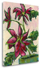 "Poinsettia II" By Pamela J. Wingard, Giclee Print on Gallery Wrap Canvas