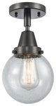 INNOVATIONS LIGHTING 447-1C-BK-G204-6 Beacon Flush Mount
