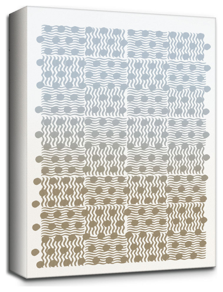 Abstract Neutral CLIX' Canvas Wall Art by ChiChi Decor, 16"x12"