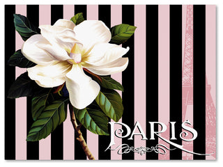 Tina Lavoie 'Paris Magnolias IV' Canvas Art, 18" x 24"