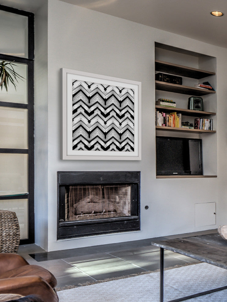 "Rooftops" Framed Art Print