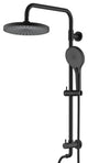 10" Rain Shower System with 3-Setting Handheld Sprayer and Slide Bar, Matte Blackï¼Œ