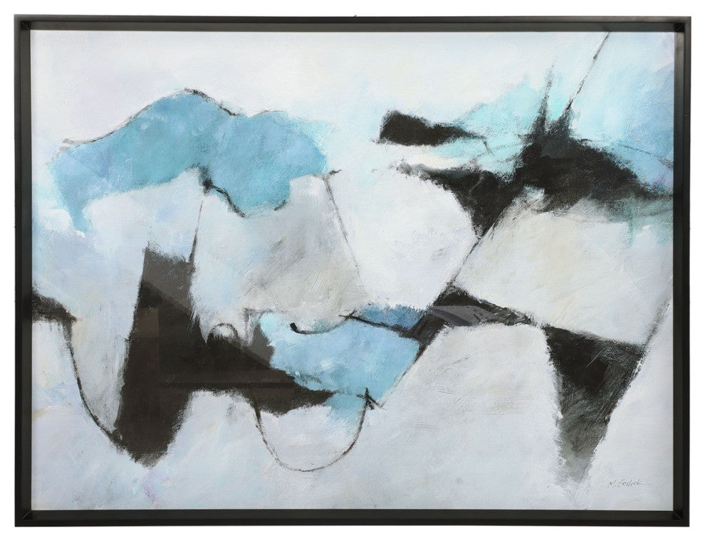 Uttermost Winter Crop Abstract Print 41616