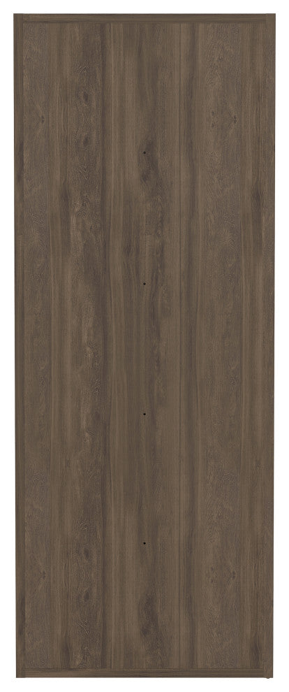 Techni Mobili Standard 5-Tier Wooden Bookcase, Walnut