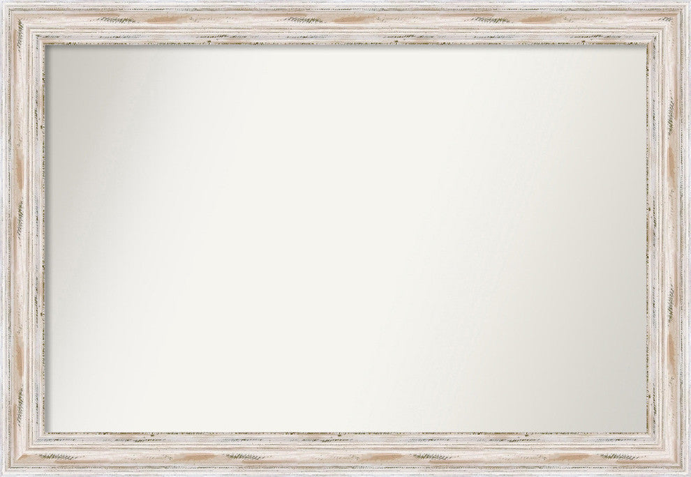 Wall Mirror Choose your Custom Size, Alexandria White Wash