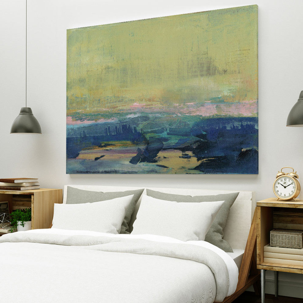 "Vintage Landscape I" Fine Art Giant Canvas Print, 54"x72"