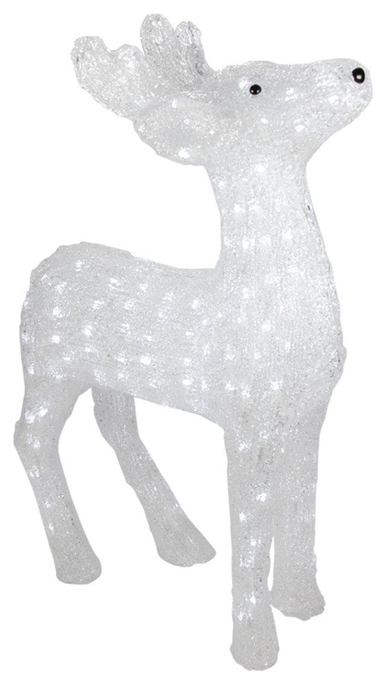 23" Lighted Commercial Grade Reindeer Christmas Display Decor