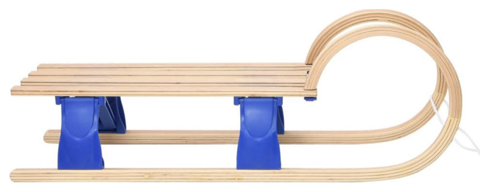 Vidaxl Foldable Sledge 43.3" Plywood