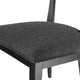 Palla Black Boucle Dining Chair - Black