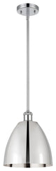 Ballston Dome Pendant, Polished Chrome