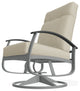 Belle Isle Cushion Deep Seat Outdoor Swivel Rocker, Huskie/Graphite