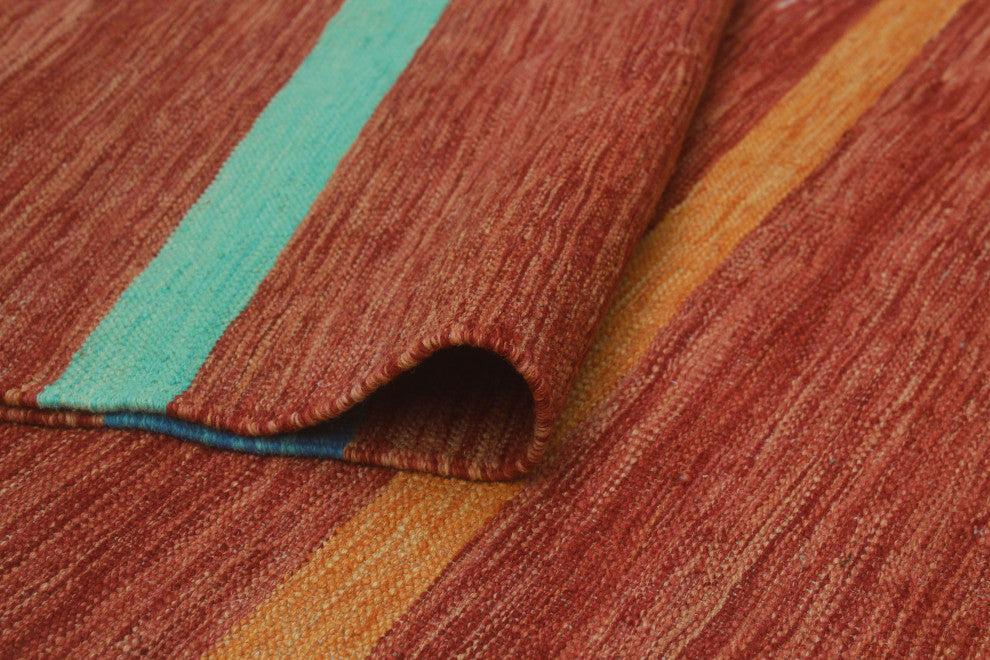 Winchester Kilim Northcly Rust/Pink Rug, 8'3x9'9