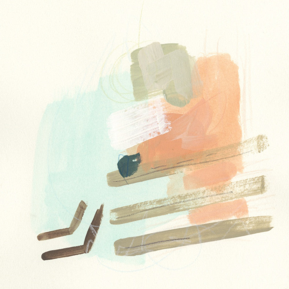 "Key Note Shuffle I" Fine Art Giant Canvas Print, 72"x72"