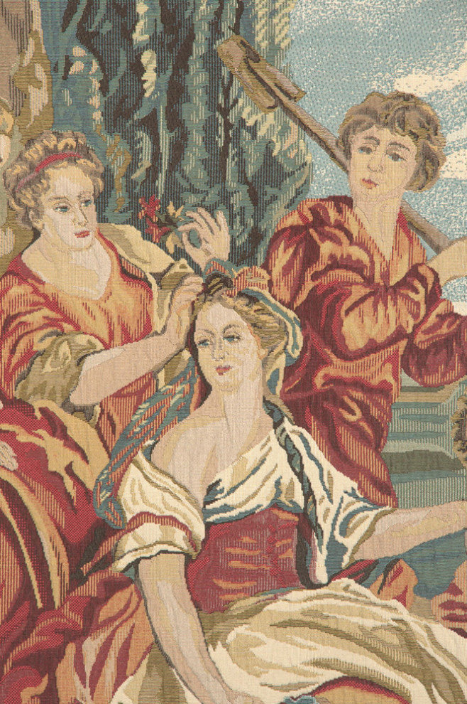 Flora II, Wall Tapestry, 52"x66"