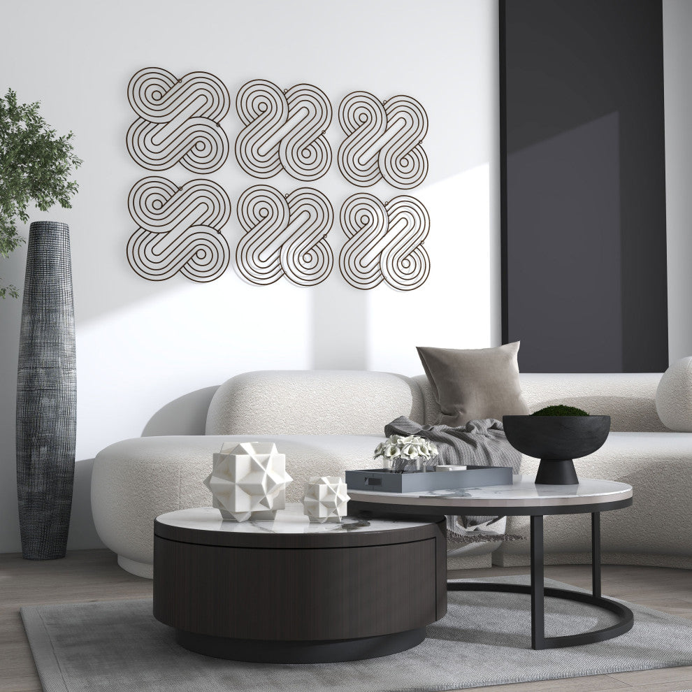 Anissa Bronze Metal Wall Decor