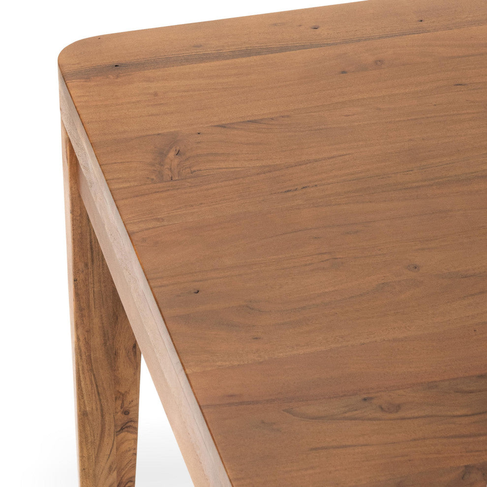 Arno 72" Acacia Wood Dining Table, Natural Finish by Kosas Home